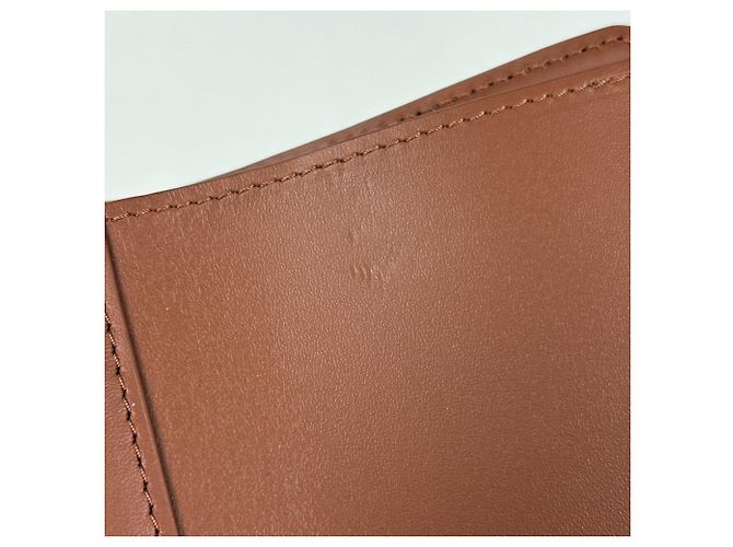 Louis Vuitton Victor Tri-fold Wallet in Brown Leather - view 4