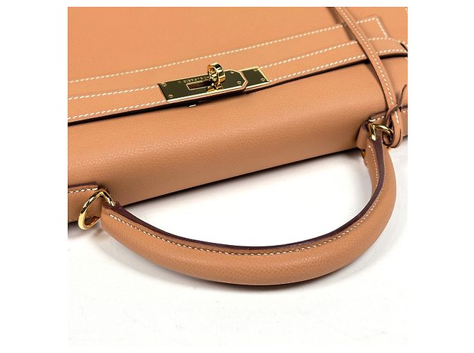 Hermès Borsa Hermes Kelly 32 Marrone - vista 12