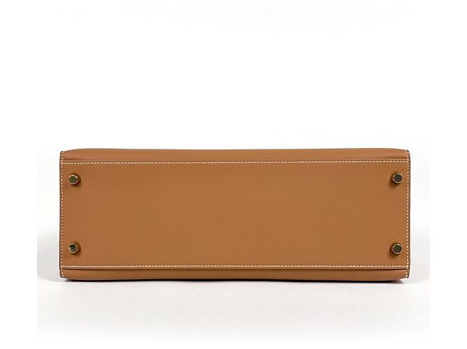 Hermès Borsa Hermes Kelly 32 Marrone - vista 5