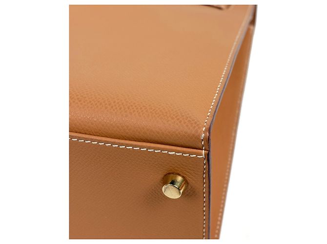 Hermès Borsa Hermes Kelly 32 Marrone - vista 6