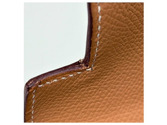 Hermès Borsa Hermes Kelly 32 Marrone - vista 9