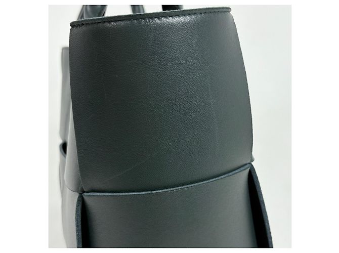 Borsa Tote Arco di Bottega Veneta in verde - vista 4