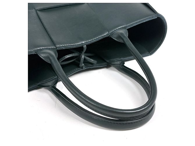 Borsa Tote Arco di Bottega Veneta in verde - vista 6
