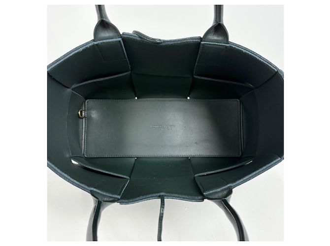 Borsa Tote Arco di Bottega Veneta in verde - vista 7