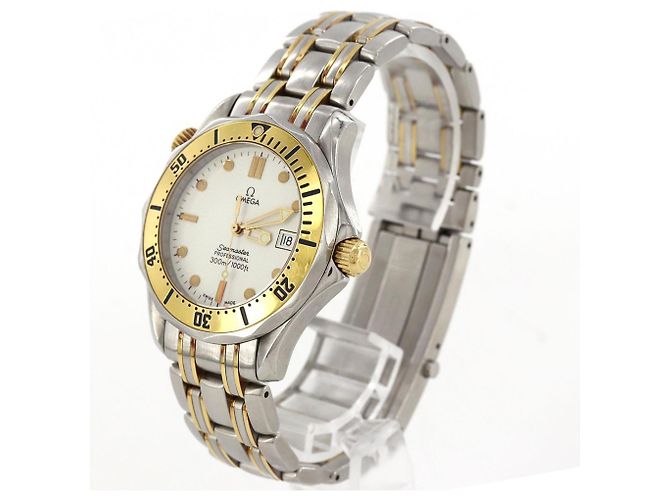 Omega Seamaster Professional Two-Tone Quarz-Uhr - Ansicht 2
