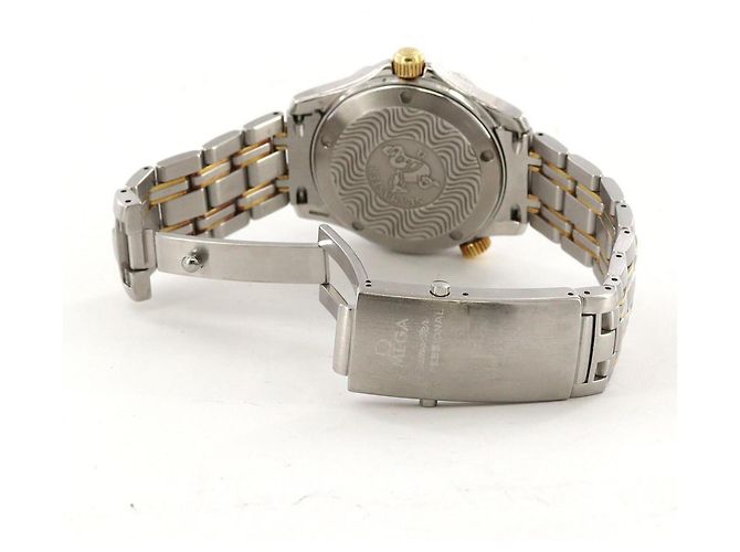 Omega Seamaster Professional Two-Tone Quarz-Uhr - Ansicht 6