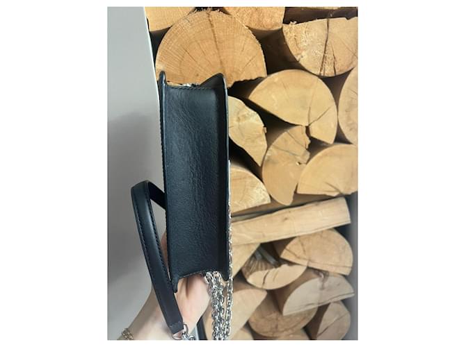 Borsa a tracolla MCM Visetos Nero Beige Grigio - vista 11