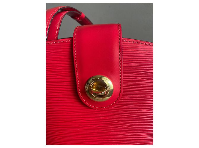 Borsa Louis Vuitton Epi Cluny Rossa Rosso - vista 2