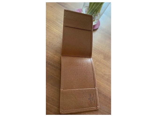 Louis Vuitton Monogram Eclipse ID Card Holder Brown - view 2