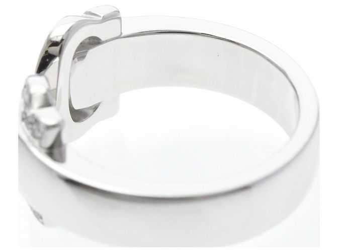 Cartier 2C Boucle Diamantring Silber - Ansicht 6