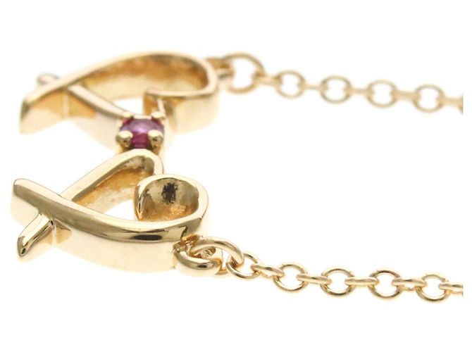 Tiffany & Co Collana Tiffany Double Loving Heart in oro rosa D'oro - vista 3