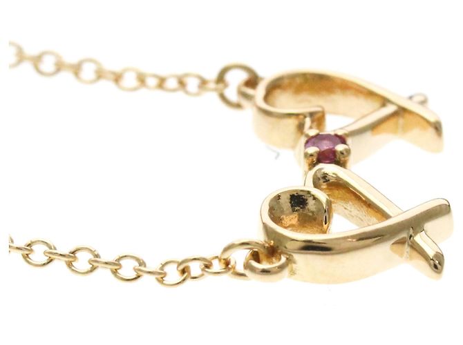 Tiffany & Co Collana Tiffany Double Loving Heart in oro rosa D'oro - vista 5