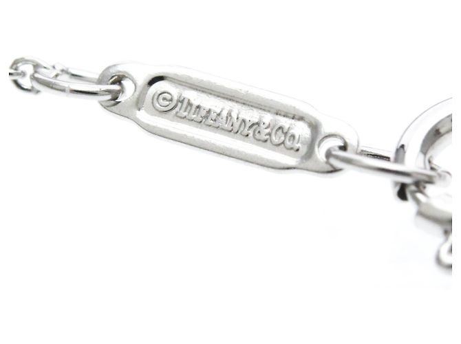 Tiffany & Co Collana Tiffany Heart Pave Diamond Argento - vista 10