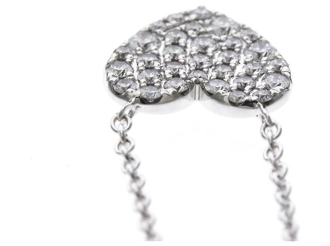 Tiffany & Co Collana Tiffany Heart Pave Diamond Argento - vista 6