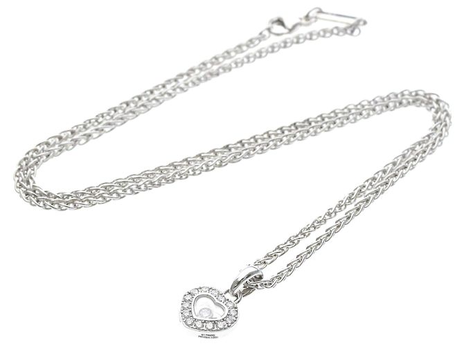 Collana con pendente Chopard Happy Diamonds Argento - vista 14