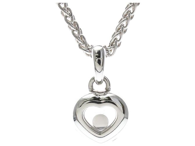 Collana con pendente Chopard Happy Diamonds Argento - vista 2
