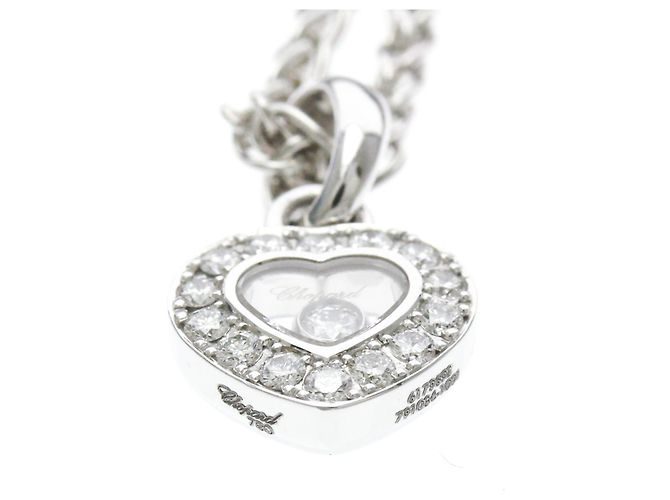 Collana con pendente Chopard Happy Diamonds Argento - vista 4