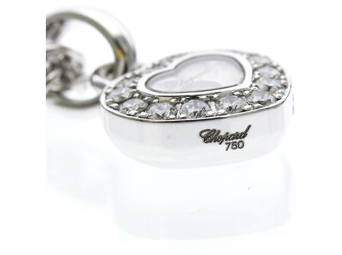 Collana con pendente Chopard Happy Diamonds Argento - vista 8