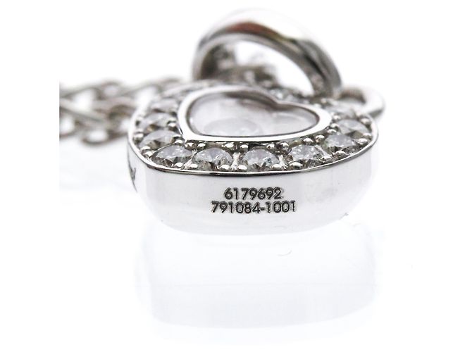 Collana con pendente Chopard Happy Diamonds Argento - vista 9