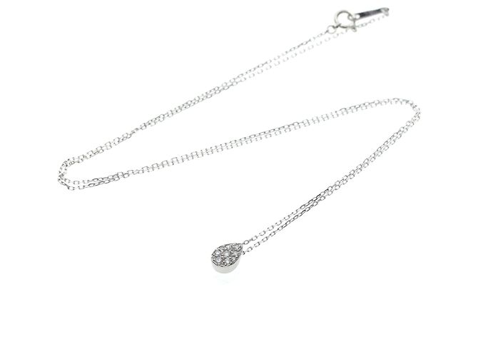 Autre Marque Collana a forma di pera con pavé di diamanti Vendome Aoyama Argento - vista 13