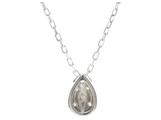 Autre Marque Collana a forma di pera con pavé di diamanti Vendome Aoyama Argento - vista 2