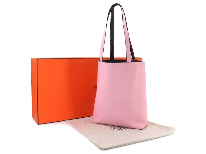 Hermès Borsa Tote Reversibile Hermes Neo Double Sens 35 Rosa - vista 2