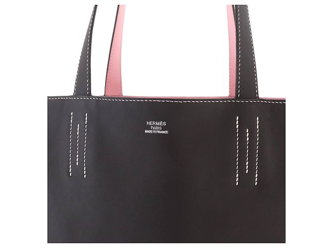 Hermès Borsa Tote Reversibile Hermes Neo Double Sens 35 Rosa - vista 8