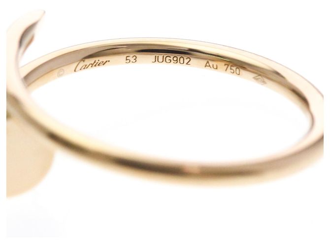 Anello Juste Un Clou Cartier in oro rosa D'oro - vista 6