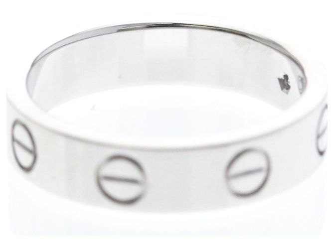 Cartier Mini Love Ring mit Diamant in Weißgold Silber - Ansicht 7