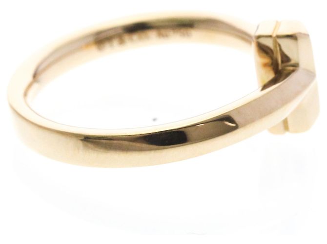 Tiffany & Co Anello Tiffany T One Narrow Band in oro rosa D'oro - vista 4