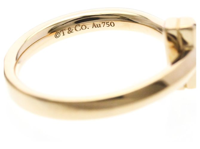 Tiffany & Co Anello Tiffany T One Narrow Band in oro rosa D'oro - vista 8