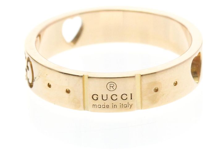 Anello Gucci Icon Amor in oro rosa (18K) D'oro - vista 3