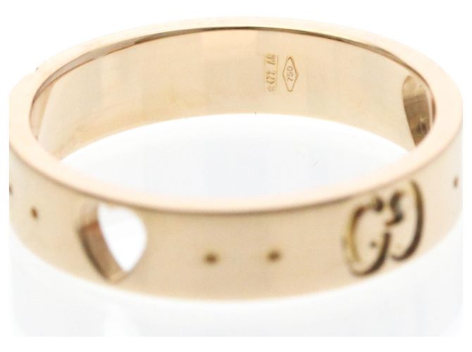 Anello Gucci Icon Amor in oro rosa (18K) D'oro - vista 8