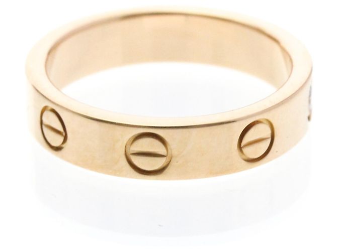 Anello Cartier Mini Love con 1 Diamante in Oro Rosa D'oro - vista 4