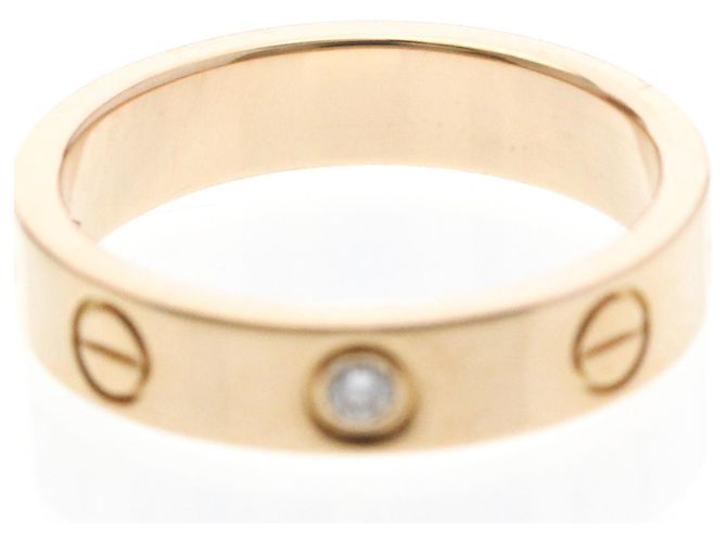 Anello Cartier Mini Love con 1 Diamante in Oro Rosa D'oro - vista 5