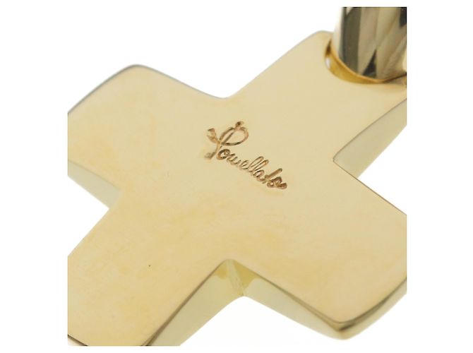 Collana con pendente a forma di croce in oro 18K Pomellato D'oro - vista 3