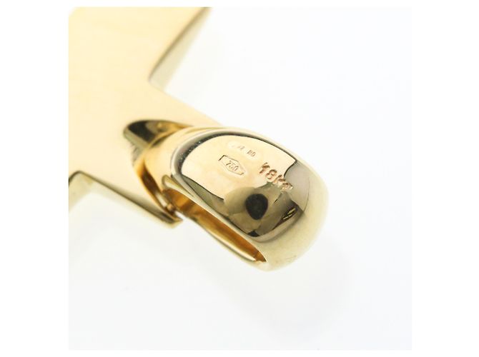 Collana con pendente a forma di croce in oro 18K Pomellato D'oro - vista 8