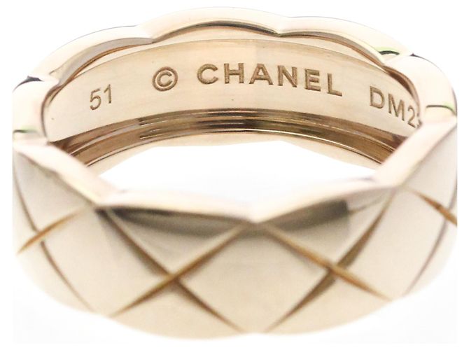 Anello Chanel Coco Crush in oro rosa D'oro - vista 5