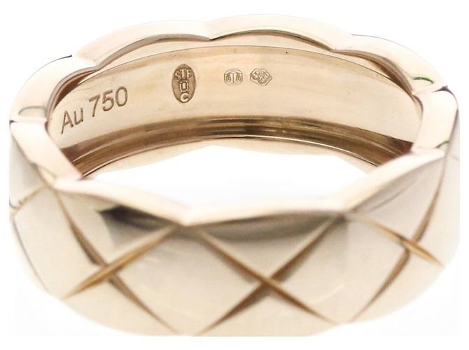 Anello Chanel Coco Crush in oro rosa D'oro - vista 7