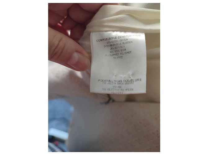 Gucci Jacquard-Kleid Weiß - Ansicht 3