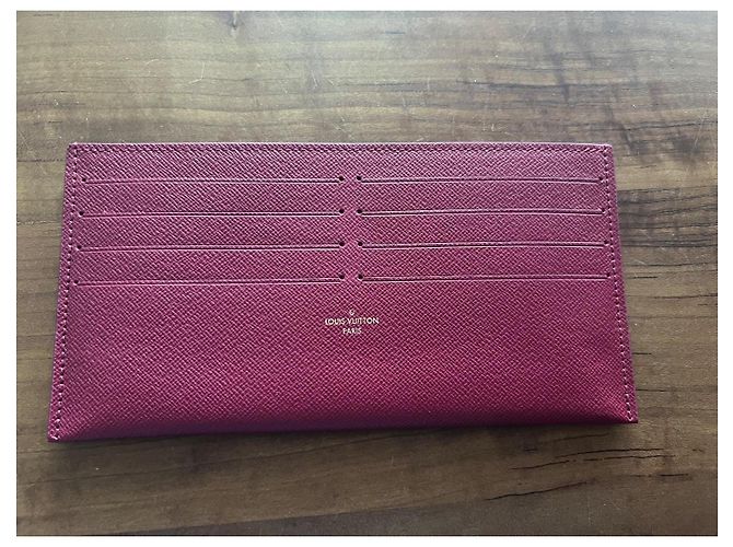 Louis Vuitton Epi Leather Card Holder Dark red - view 2
