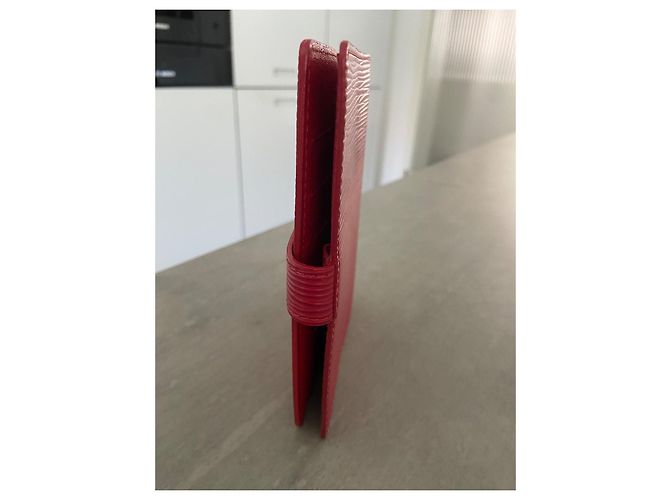 Louis Vuitton Funda de Agenda en piel Epi PM Roja - vista 4