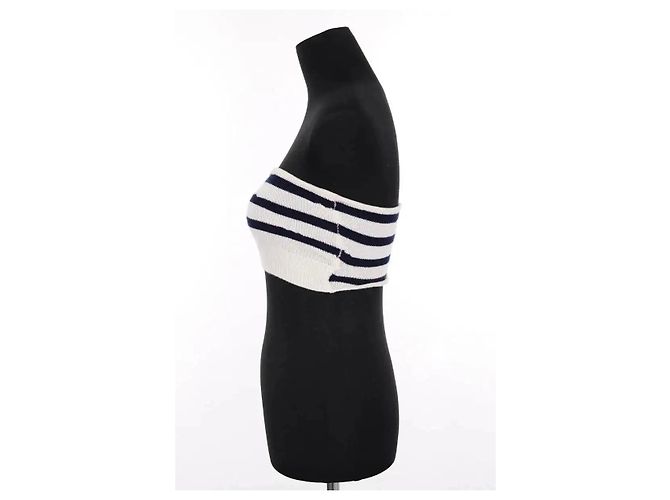 Barrie Top de cashmere sem mangas ecru - vista 3