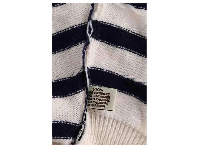 Barrie Top de cashmere sem mangas ecru - vista 6