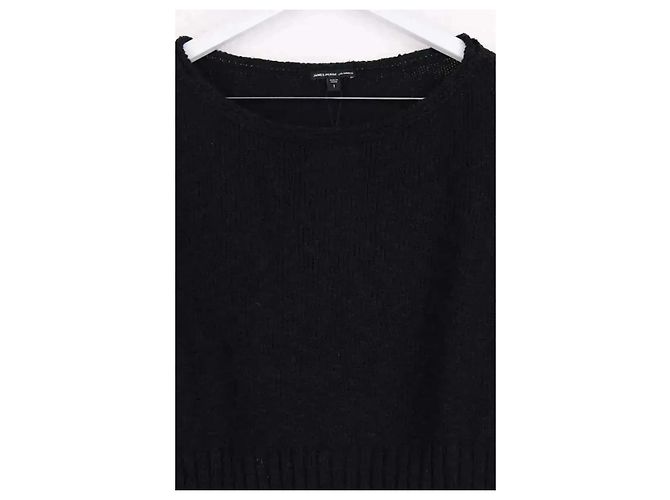 Autre Marque Jersey de algodón negro - vista 2