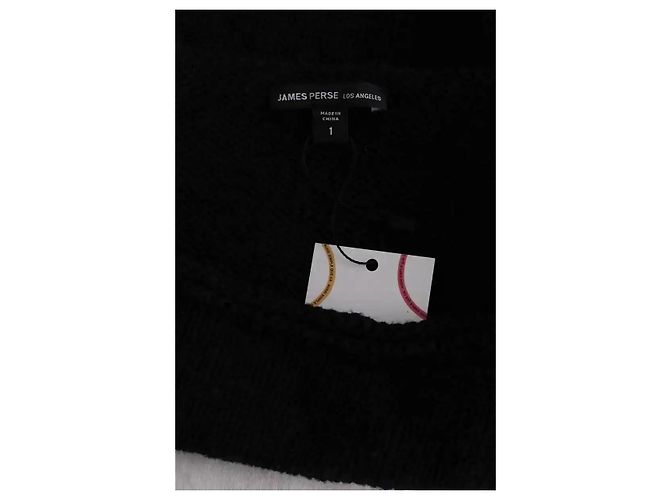 Autre Marque Jersey de algodón negro - vista 4