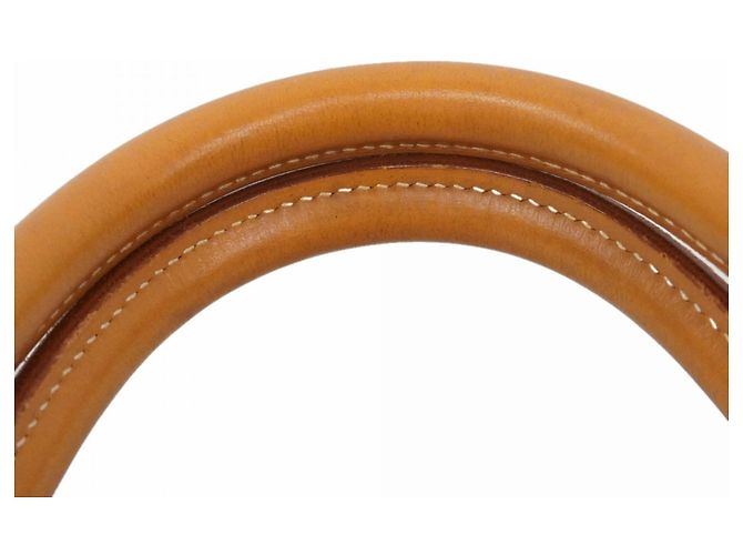 Hermès Sac à main Hermes Birkin 40 en cuir Chamonix naturel - vue 13