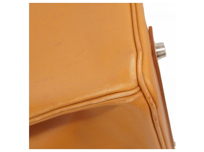 Hermès Sac à main Hermes Birkin 40 en cuir Chamonix naturel - vue 6