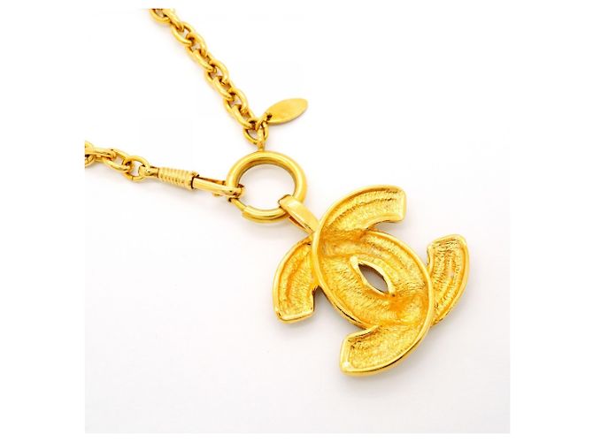 Timeless Collana Matelassé placcata oro Chanel D'oro - vista 2
