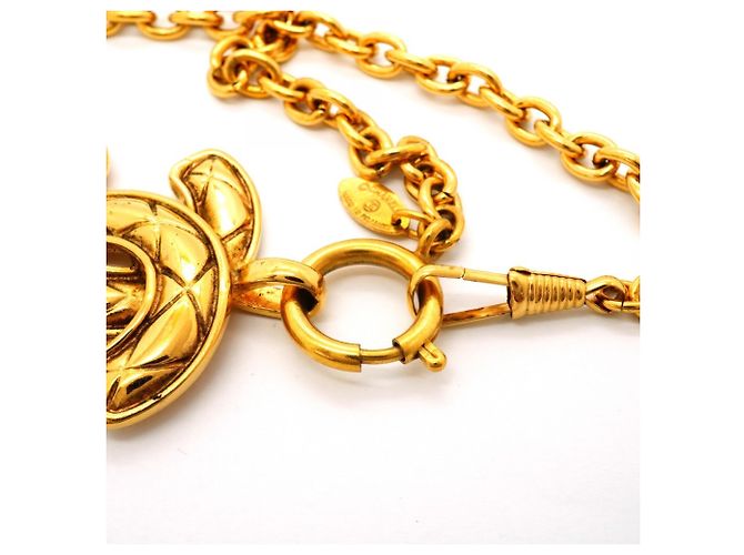 Timeless Collana Matelassé placcata oro Chanel D'oro - vista 4